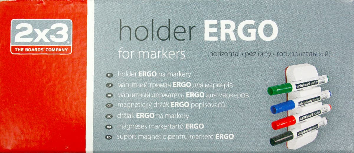 Тримач для маркерів горизонт. "Ergo" №AS128 — фото 5