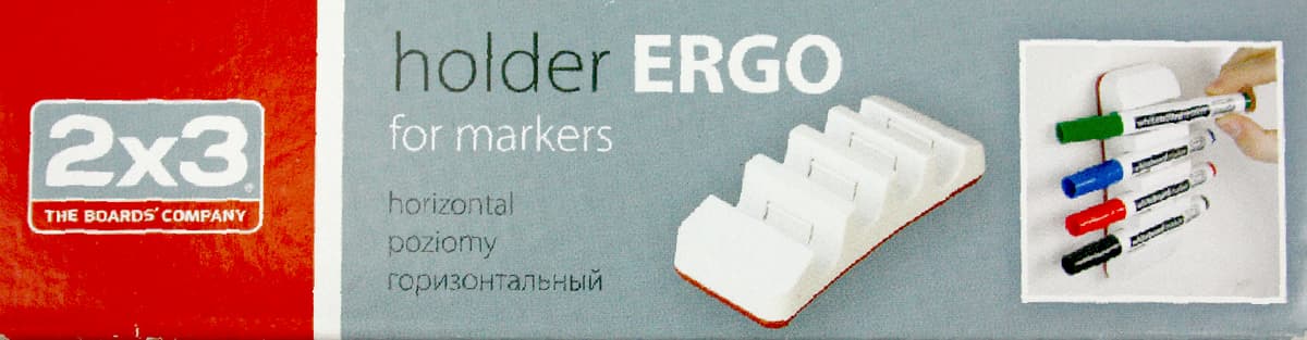 Тримач для маркерів горизонт. "Ergo" №AS128 — фото 6