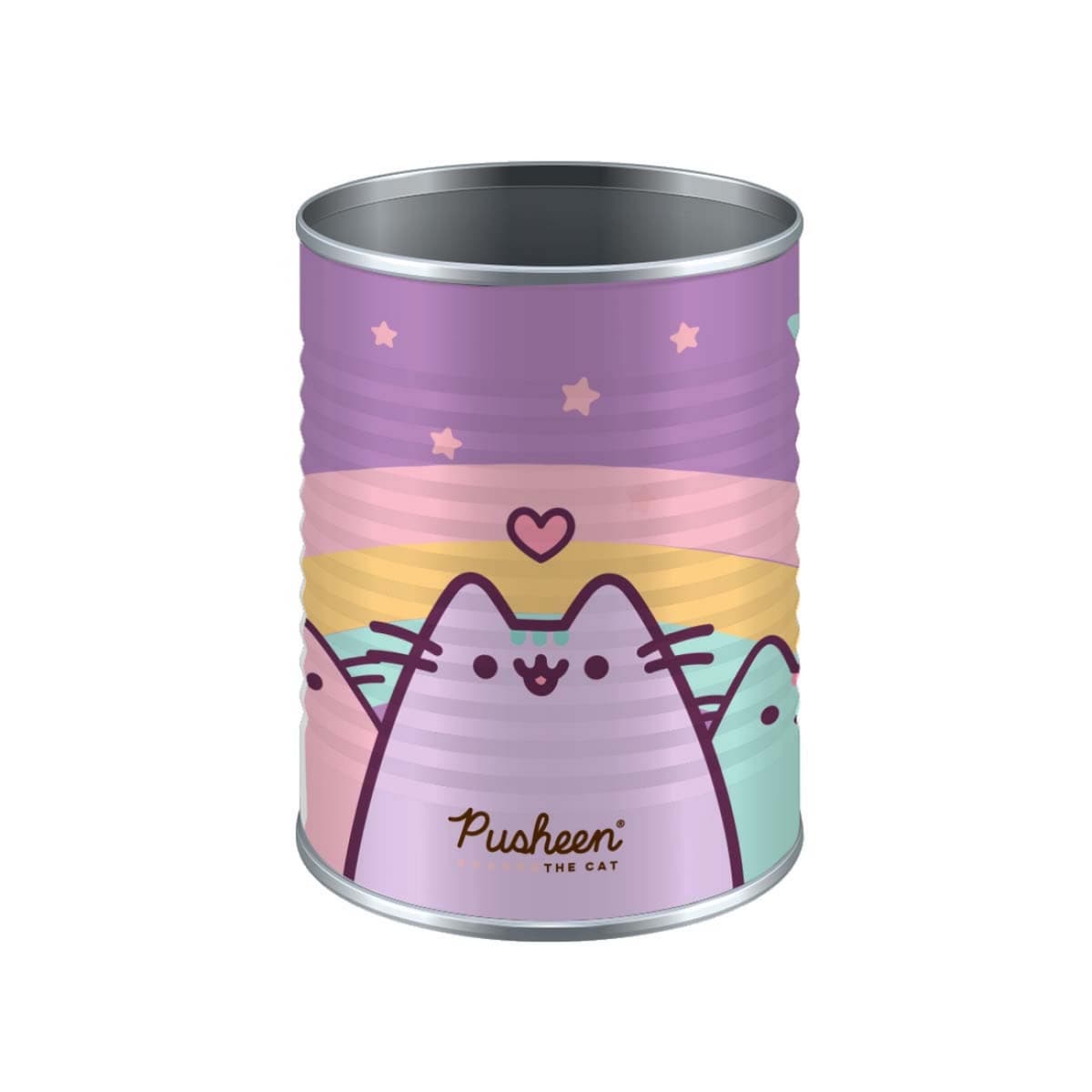 Стакан для ручок метал. "Yes" №470505 "Pusheen" — купити | Канцелярський Сад