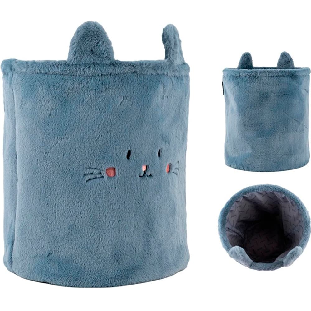 Кошик для зберігання плюшевий "Kite" №K24-3100L-2 Cute Cat 30х35см — купити | Канцелярський Сад
