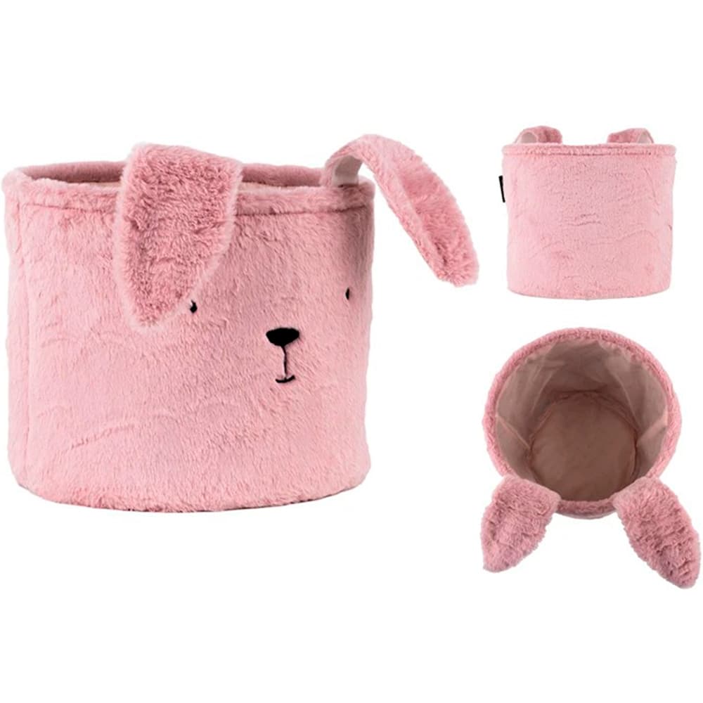 Кошик для зберігання плюшевий "Kite" №K24-3100M-1 Lovely Rabbit 30х25см — купити | Канцелярський Сад