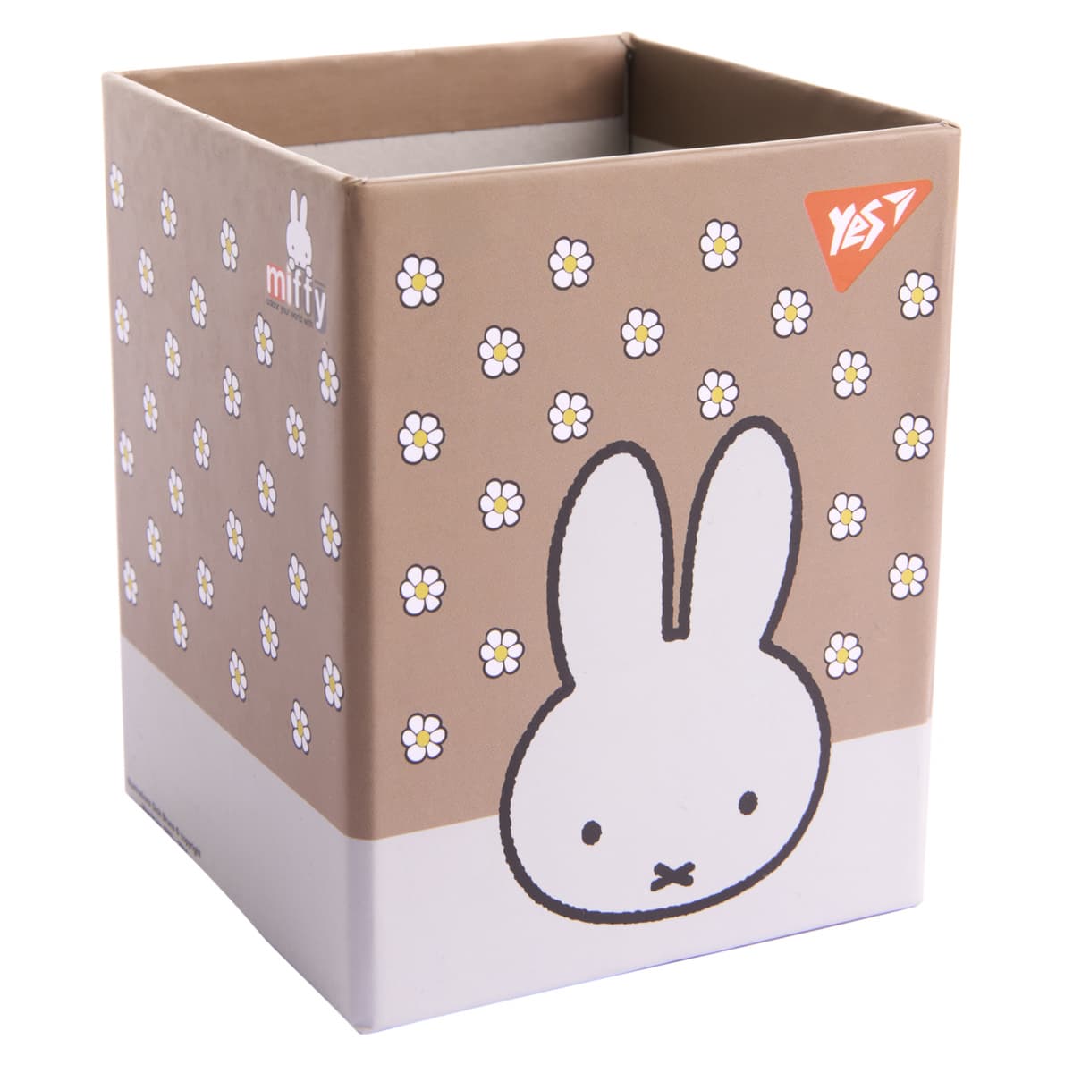 Стакан для ручок "Yes" №708335 "Miffy" картон. — купити | Канцелярський Сад