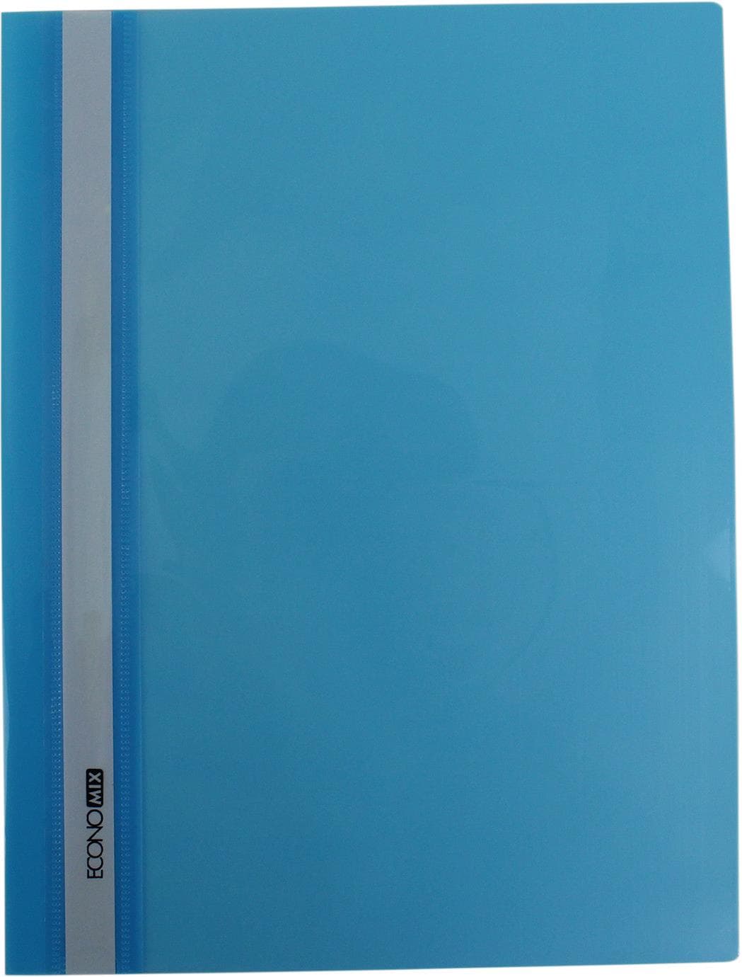 Папка-швидкозш. "Economix" №E31511-11 А4 з прозор.верхом,без перфор.,глянц.блакитна(10)(30 — купити | Канцелярський Сад