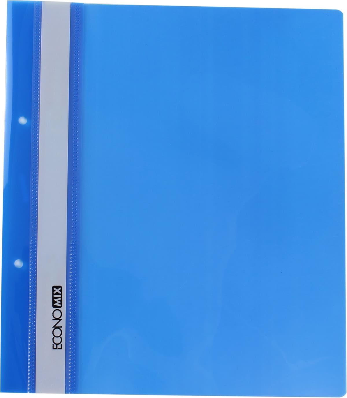Папка-швидкозш. "Economix" №E31506-02 А5 з прозор.верхом,з перфор. синя — купити | Канцелярський Сад