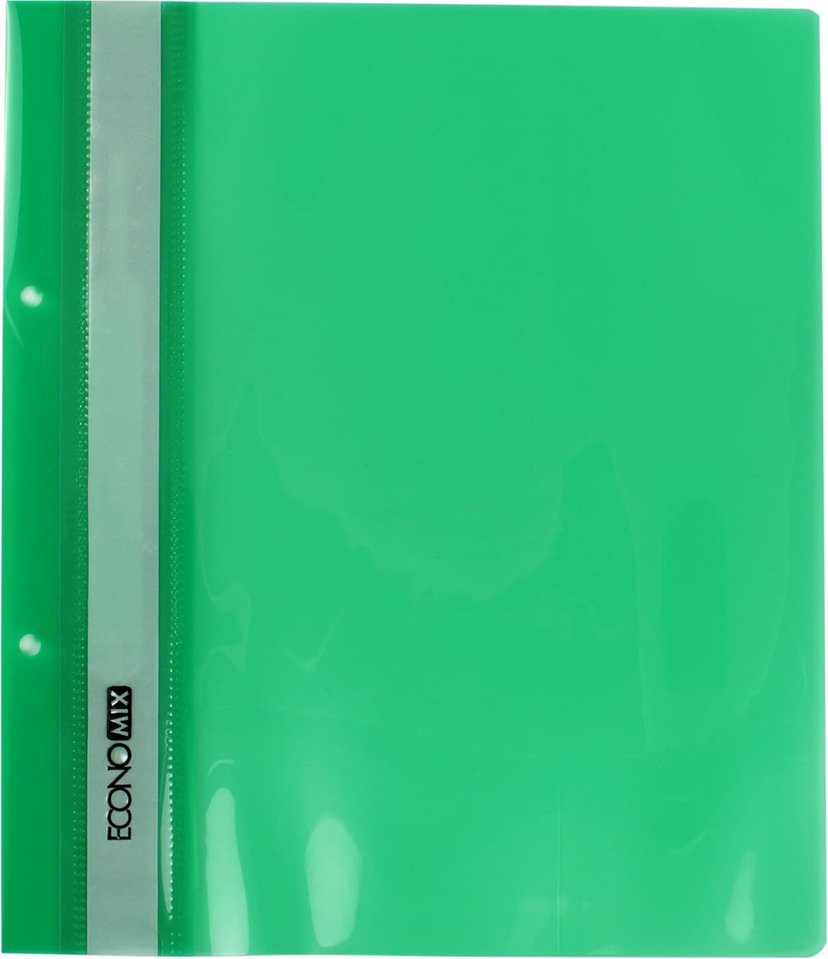 Папка-швидкозш. "Economix" №E31506-04 А5 з прозор.верхом,з перфор. зелена — купити | Канцелярський Сад
