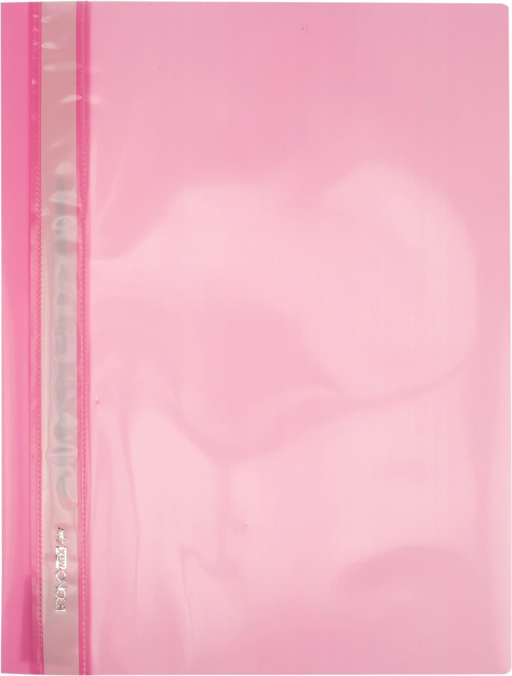 Папка-швидкозш. "Economix Light" №F38503-09 А4 з прозор.верхом,без перфор.,апельс.,рожев. — купити | Канцелярський Сад