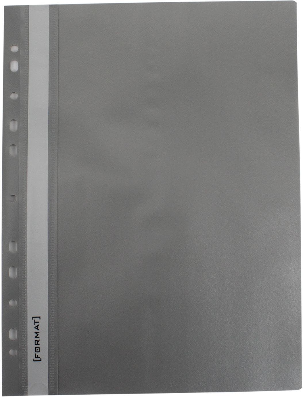 Папка-швидкозш."Economix Light" №E38504-10 А4 з прозор.верхом з перфор.апельс.сір.(10)(300 — купити | Канцелярський Сад