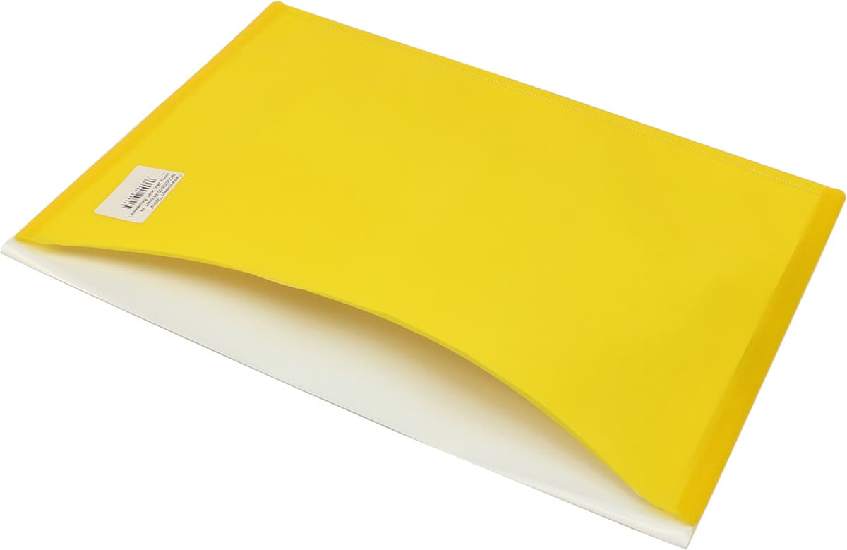 Папка-конверт "Optima" №O35206-05 А4 на кнопці,2від.,Вишиванка,жовта — фото 4