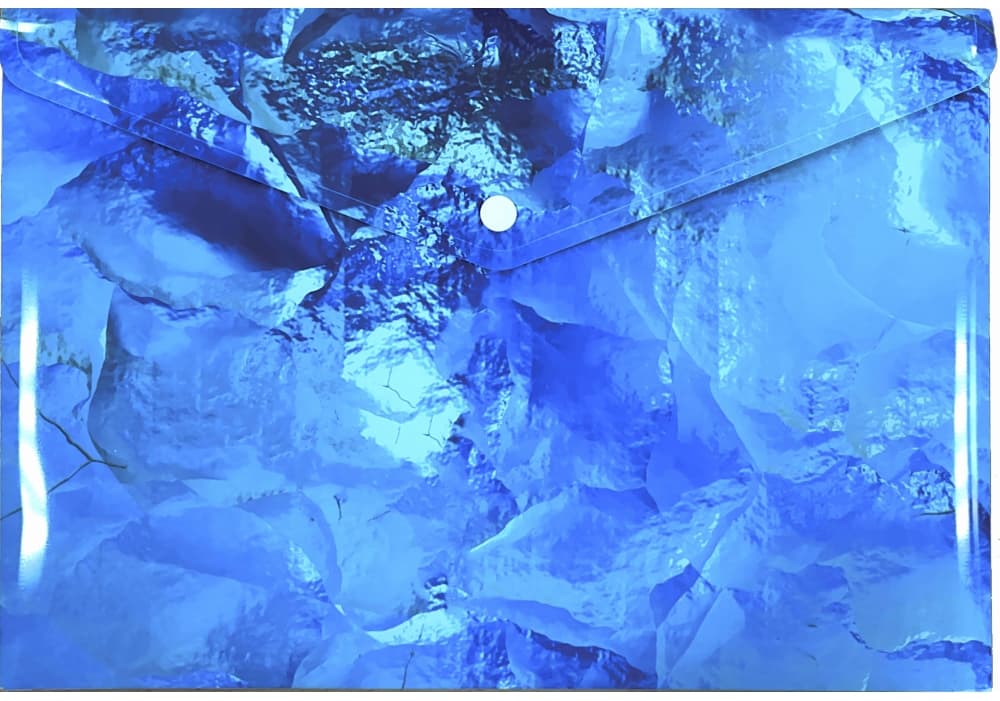 Папка-конверт "Optima" №O35245 А4 на кнопці з друком Glacier, непрозора "глянець" — купити | Канцелярський Сад