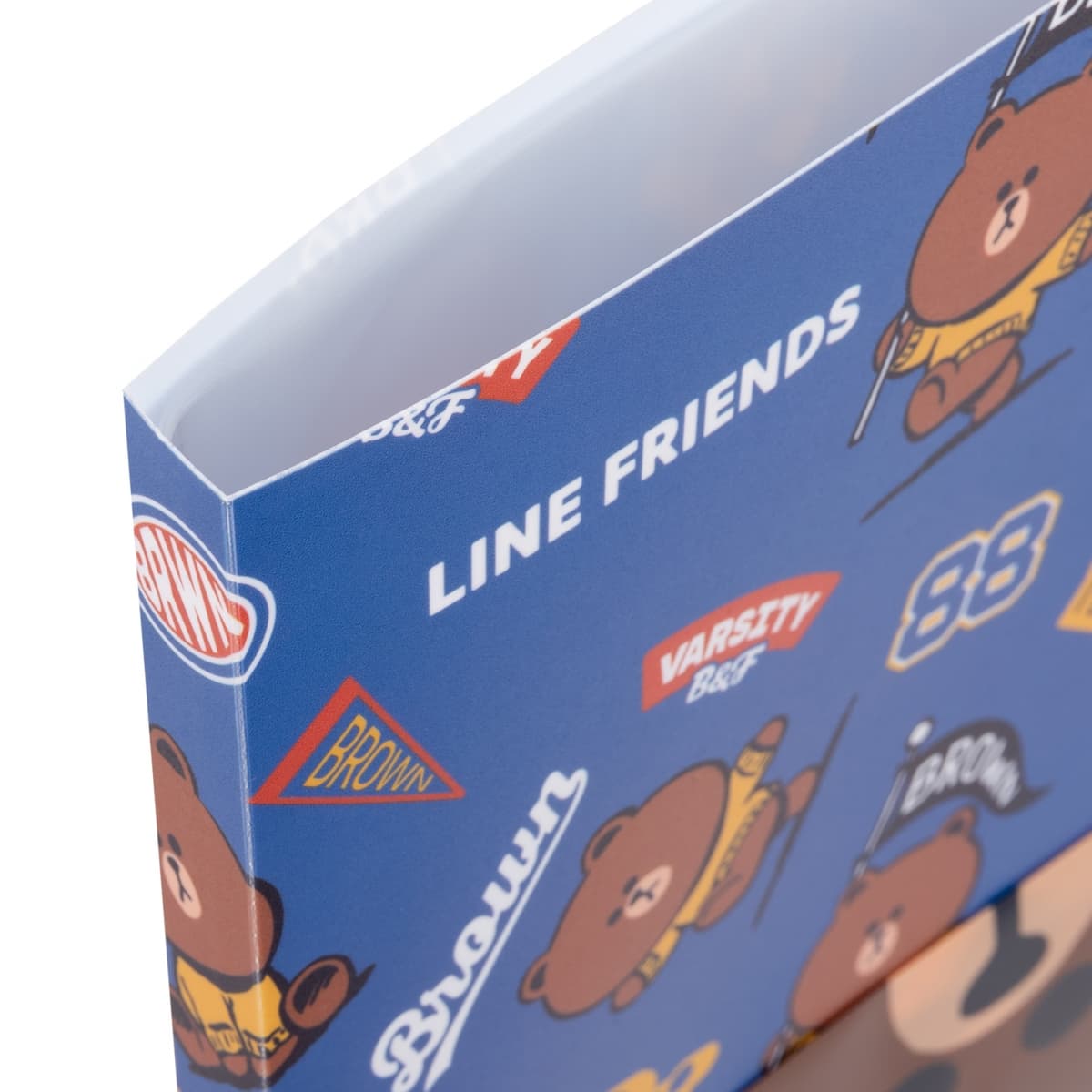 Папка "Yes" №492109 А4 з 20ф. "Line Friends. Brown" з кишенею — фото 5