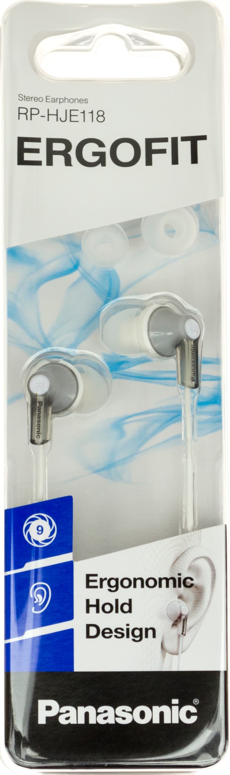 Навушники вакуумні Panasonic RP-HJE118GU-S silver — купити | Канцелярський Сад