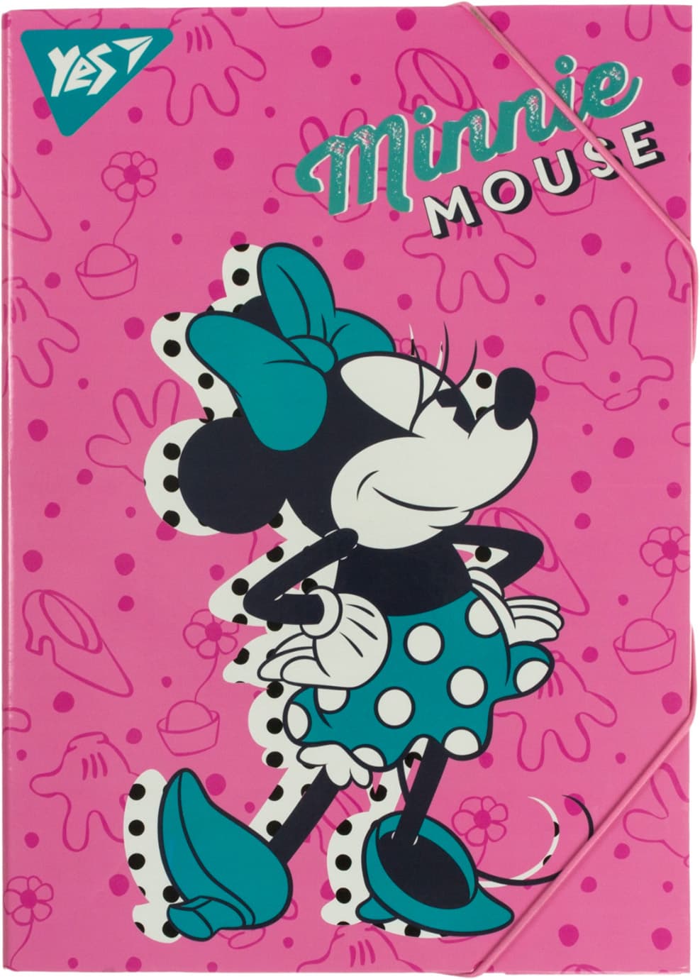 Папка для праці А4 "Yes" №491956 "Minnie Mouse" на рез. картон. — купити | Канцелярський Сад