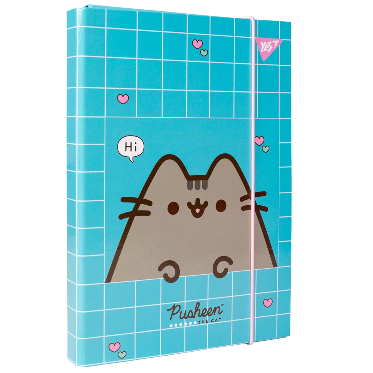 Папка для зош. В5 "Yes" №500239 "Pusheen" на рез. картон — купити | Канцелярський Сад
