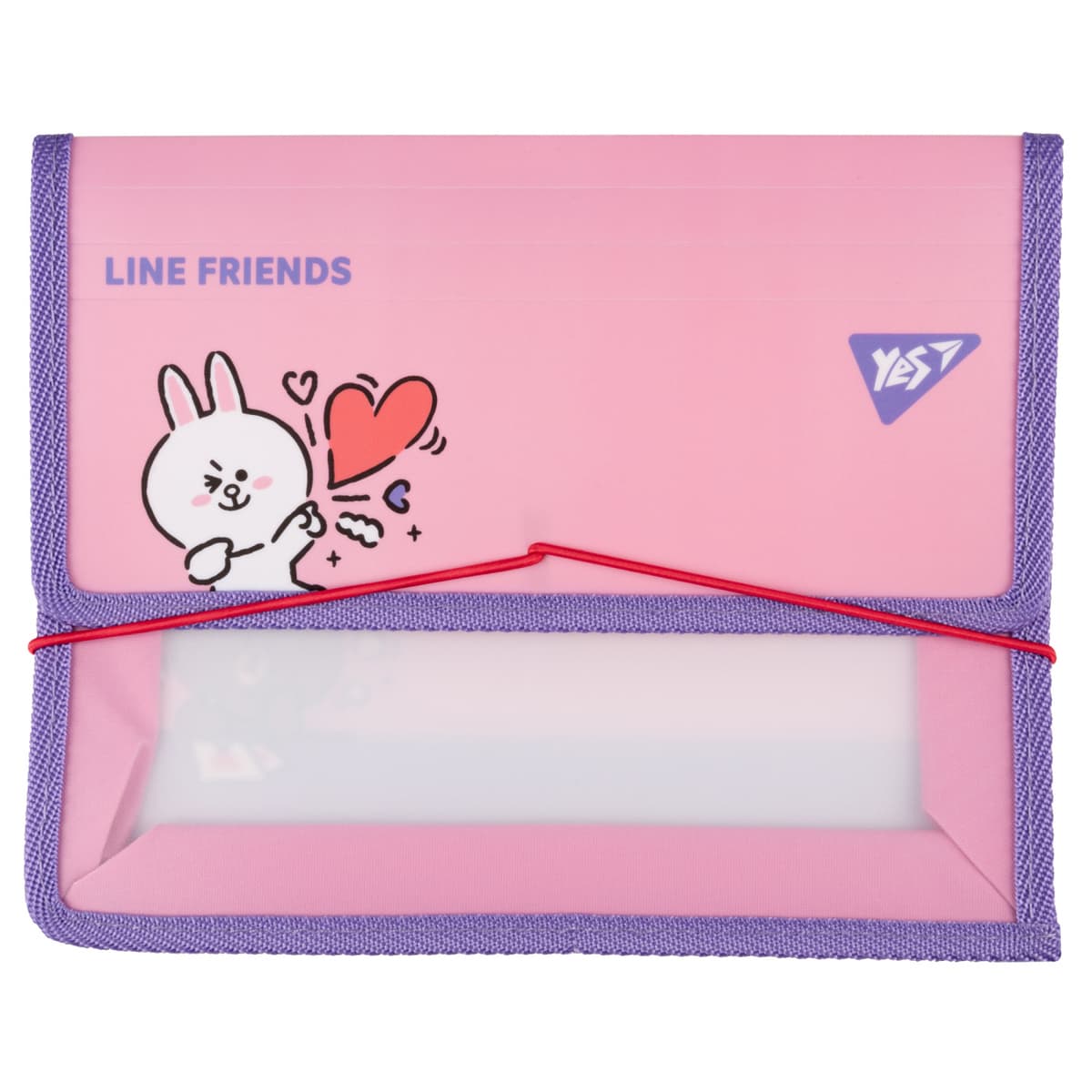 Папка для зош. В5 "Yes" №492210 "Line Friends. Cony" на рез. пласт. — купити | Канцелярський Сад