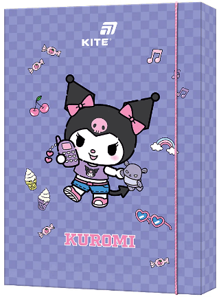 Папка для праці А4 "Kite" №HK25-213-2 Kuromi — купити | Канцелярський Сад
