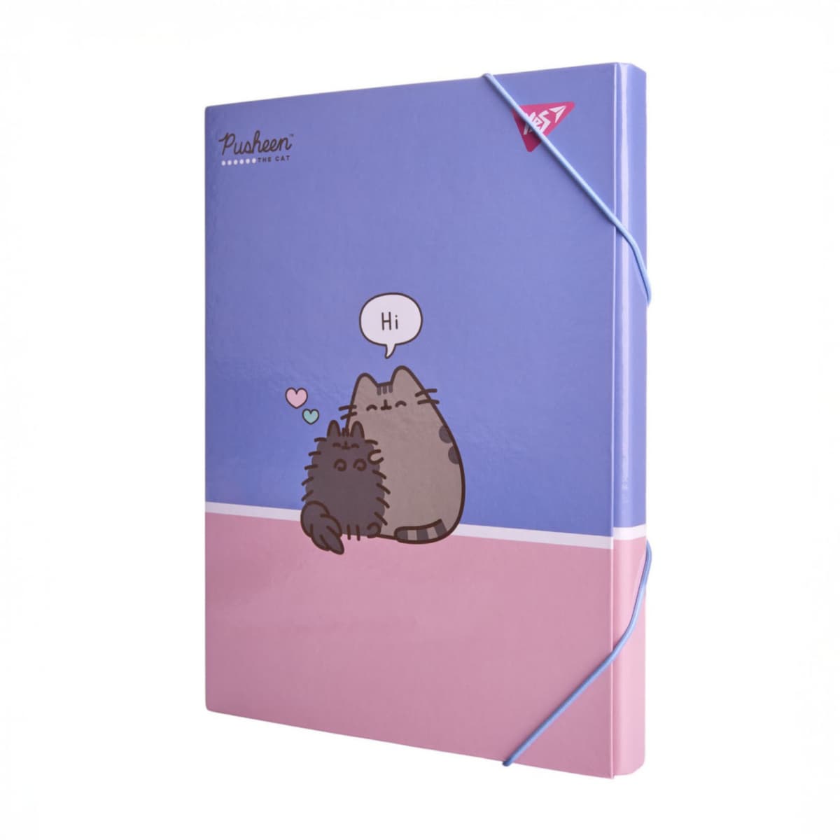 Папка для праці А4 "Yes" №500249 "Pusheen" на рез. картон. — купити | Канцелярський Сад