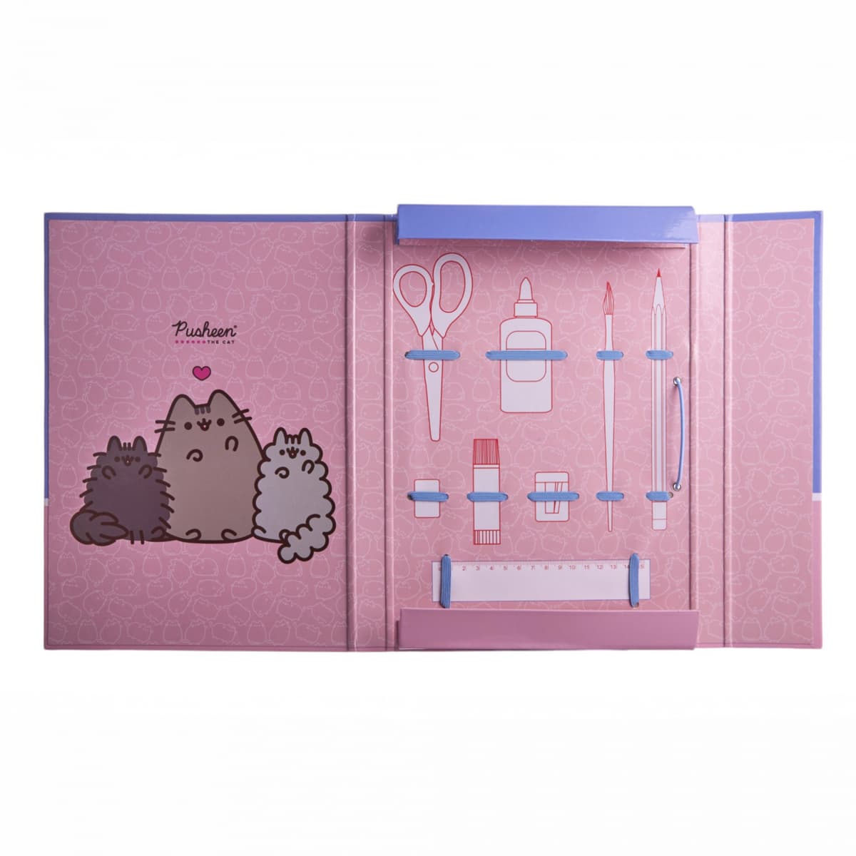 Папка для праці А4 "Yes" №500249 "Pusheen" на рез. картон. — фото 3