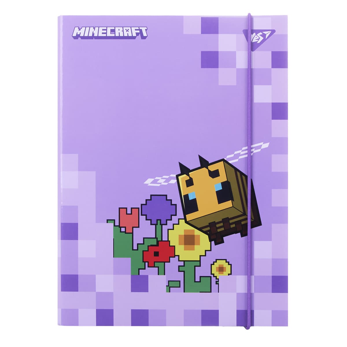 Папка для зош. В5 "Yes" №500244 "Minecraft.Spring" на рез. картон — купити | Канцелярський Сад