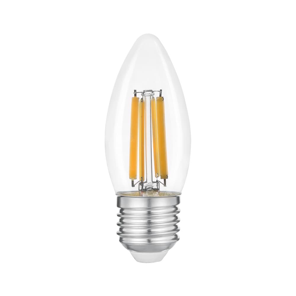 Лампа "Etron Filament Power" прозоре скло LED 1-EFP-1122 C37 12Вт 4200K Е27 — купити | Канцелярський Сад
