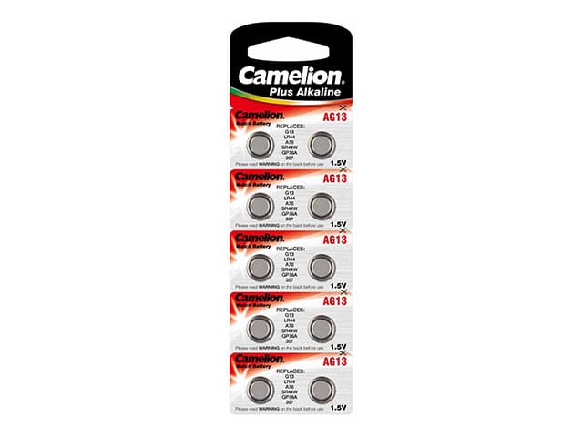 Батарейка Camelion Алкалайн AG13/10bl — купити | Канцелярський Сад