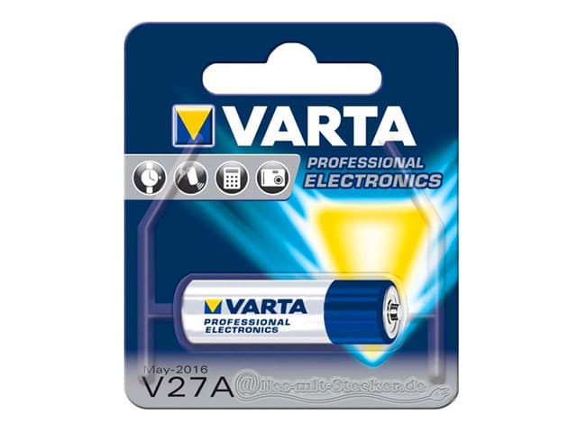 Батарейка Varta V27A/1bl — купити | Канцелярський Сад