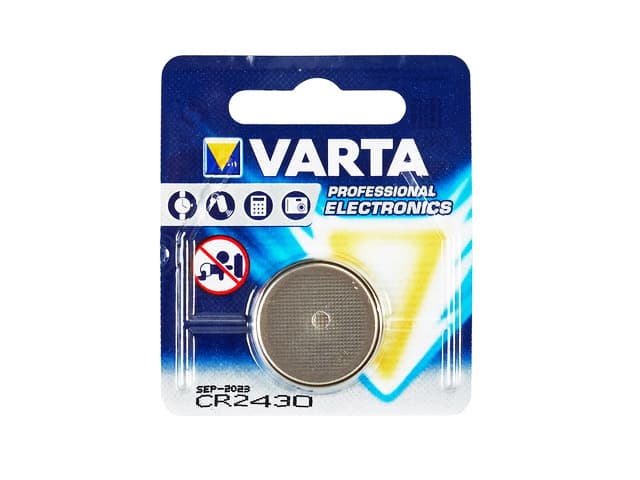 Батарейка Varta CR2430/1bl — купити | Канцелярський Сад