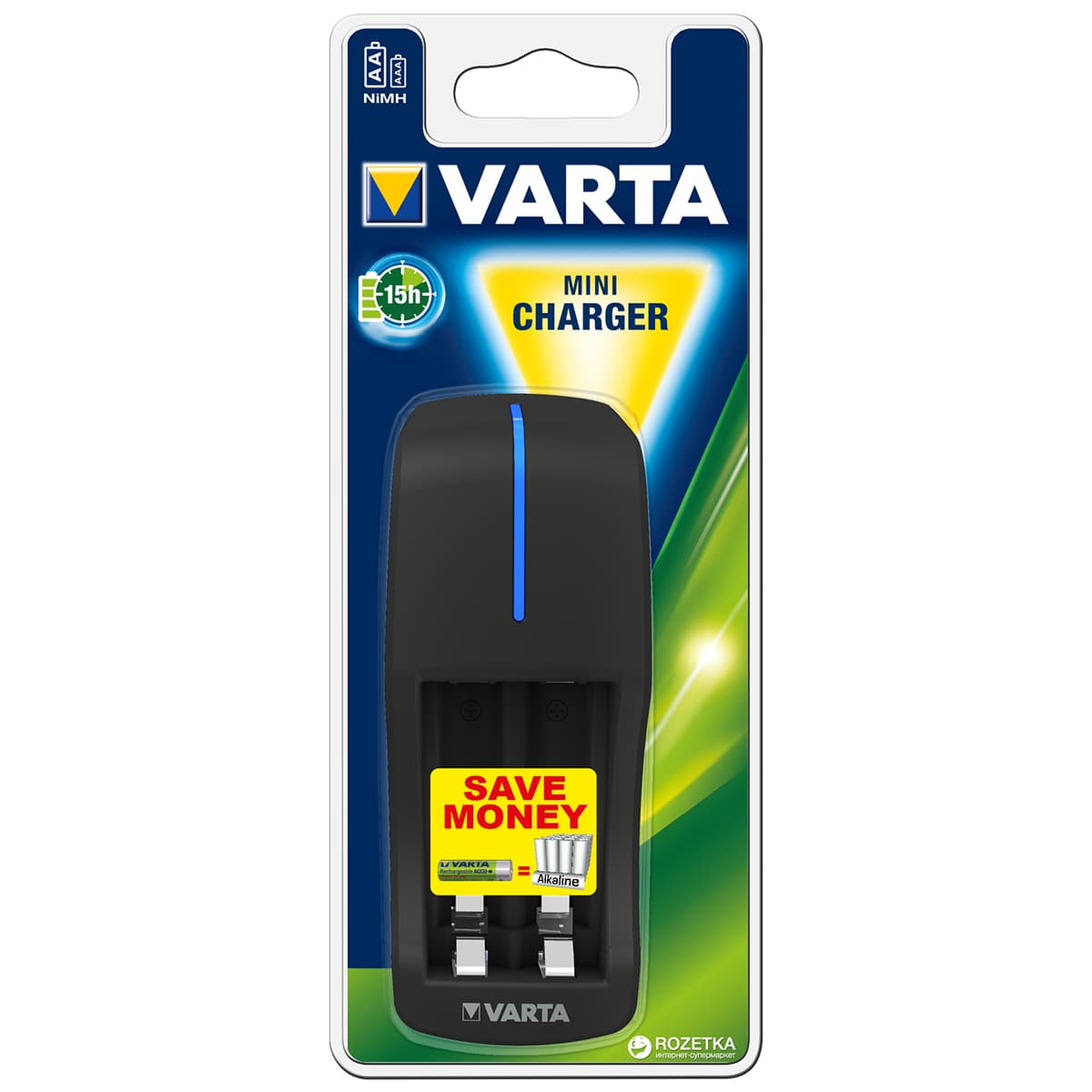 Зарядний пристрій унів. Varta 57646 101 401 — купити | Канцелярський Сад