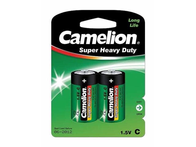 Батарейки Camelion green R-14/блістер 2шт — купити | Канцелярський Сад