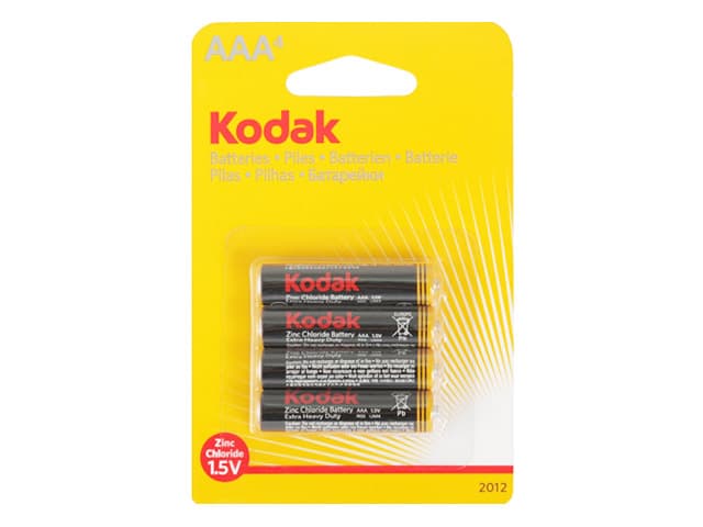 Батарейки Kodak Super Heavy Duty R-03/блістер 4шт — купити | Канцелярський Сад