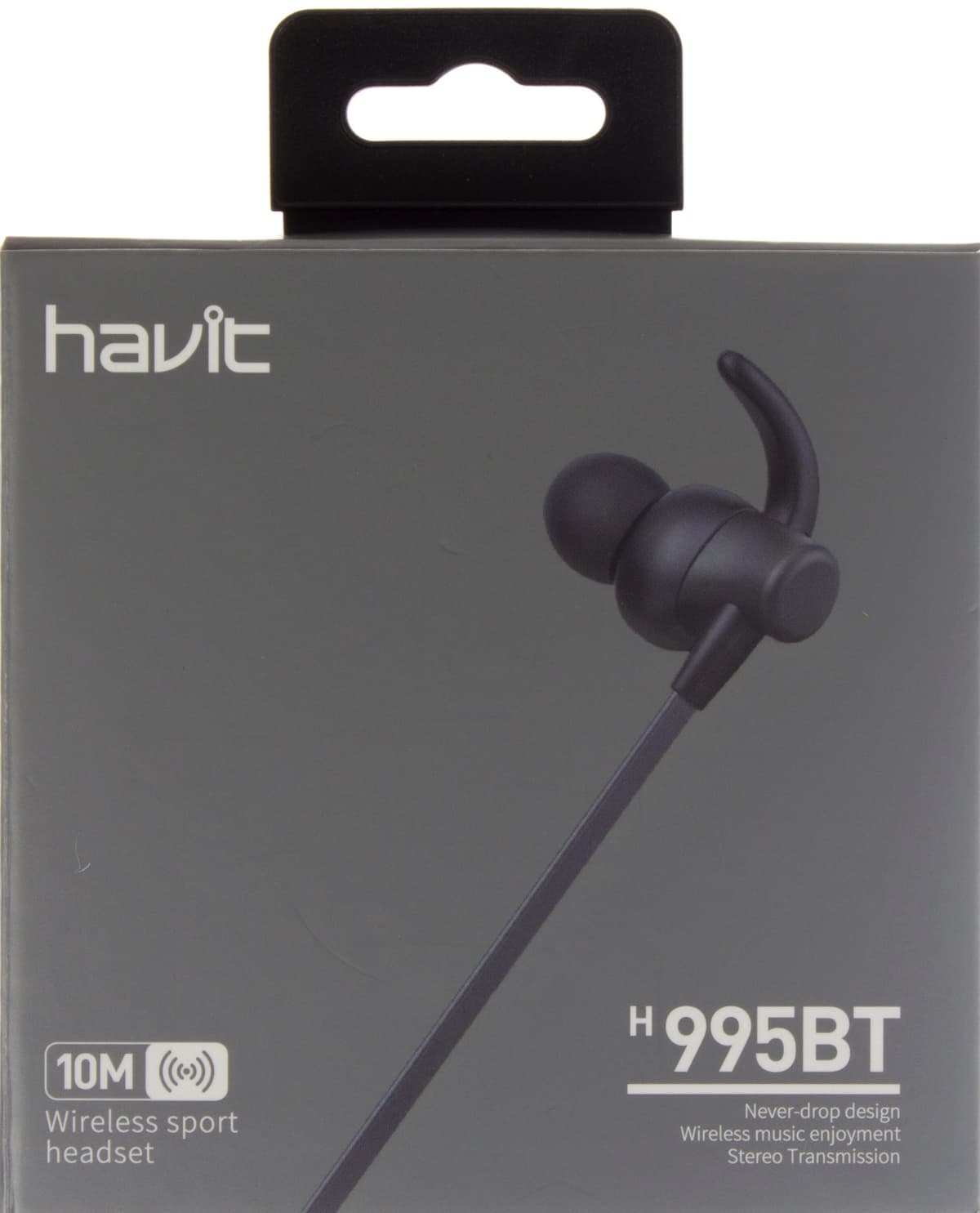 Навушники вакуумні Havit HV-H995BT BT black+мікрофон — купити | Канцелярський Сад