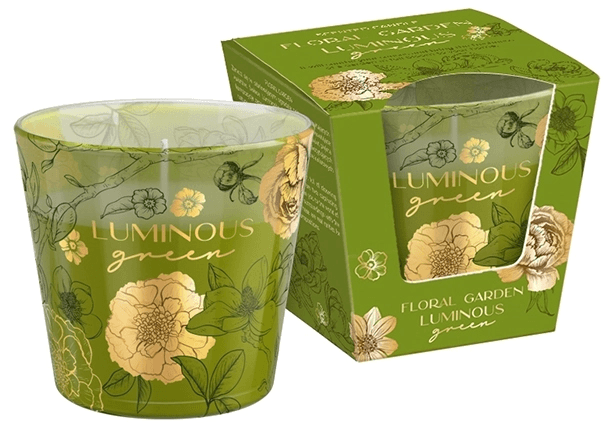 Свічка з ароматом "Bartek candles" 115г/30год. Luminous Grreen — купити | Канцелярський Сад