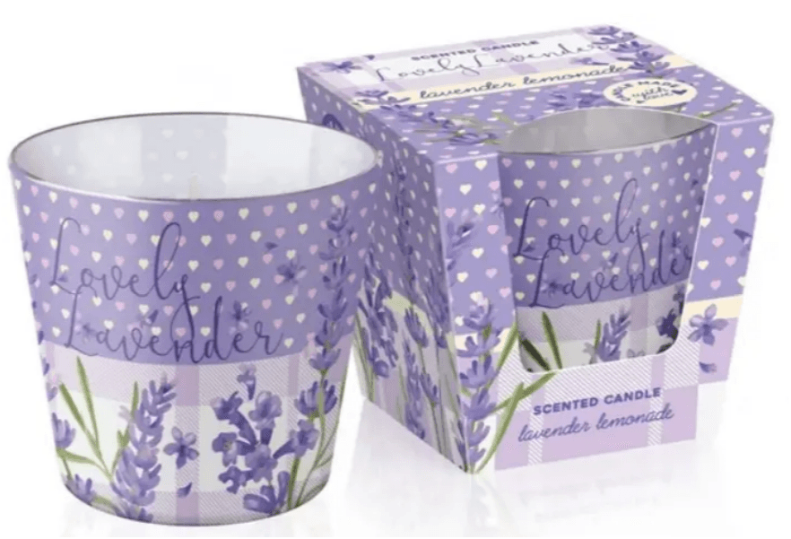 Свічка з ароматом "Bartek candles" 115г/30год. Minty Lavander — купити | Канцелярський Сад