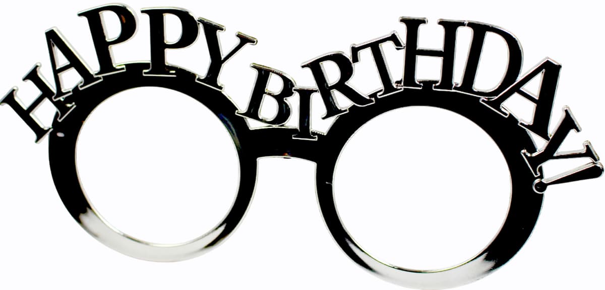 Окуляри "Happy birthday" срібло №15814/15818 — фото 4