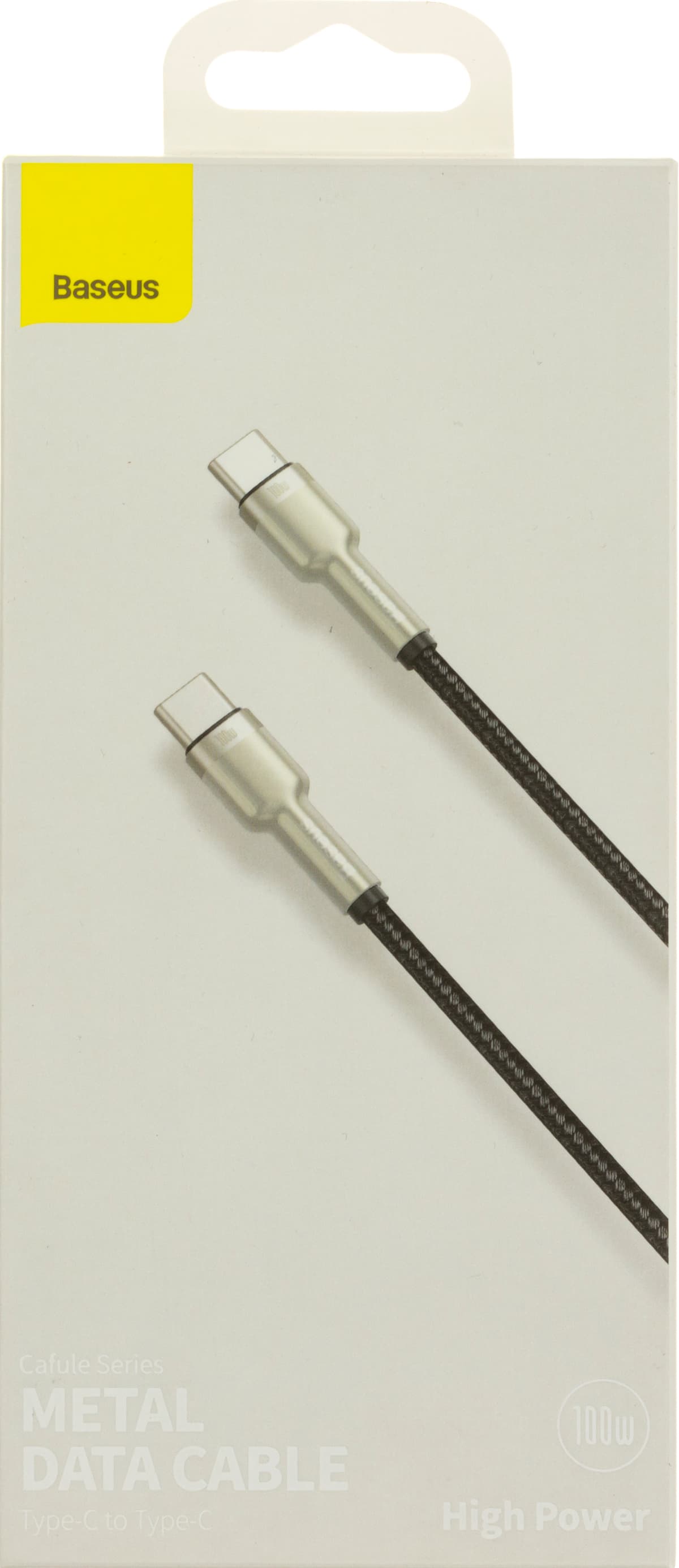Кабель Type-C > Type-C Baseus 100W 20V 5A 1м /Breidon — купити | Канцелярський Сад
