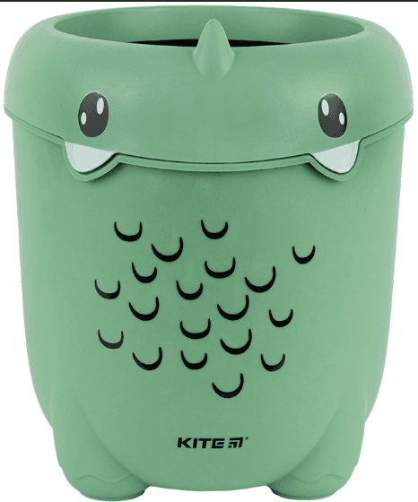 Контейнер для сміття "Kite" зелений №K24-005-1 — купити | Канцелярський Сад
