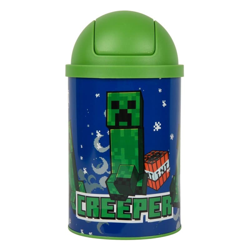 Контейнер для сміття "Yes" Minecraft Creeper настільний №708569 — купити | Канцелярський Сад
