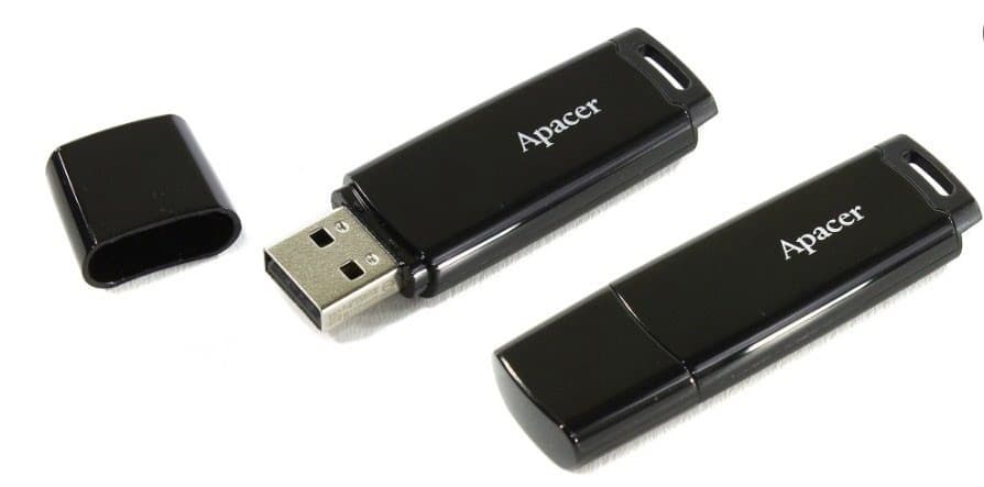 Флеш-пам`ять 32GB "Apacer" AH336 USB2.0 black №5580 — купити | Канцелярський Сад