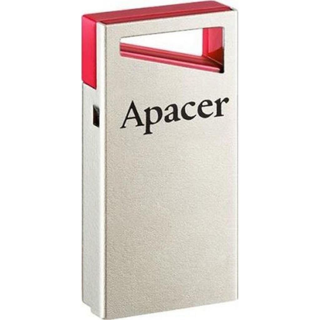 Флеш-пам`ять 64GB "Apacer" AH112 USB2.0 red №3470 — купити | Канцелярський Сад
