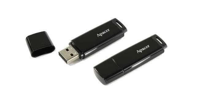 Флеш-пам`ять 64GB "Apacer" AH336 USB2.0 black №5597 — купити | Канцелярський Сад