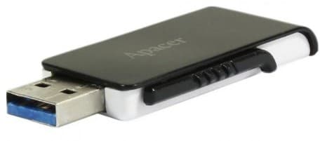 Флеш-пам`ять 128GB "Apacer" AH350 USB3.2 black №8524 — купити | Канцелярський Сад