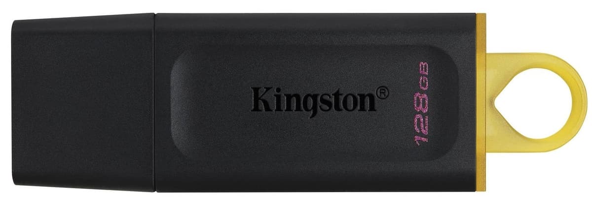 Флеш-пам`ять 128GB "Kingston" DT Exodia USB3.2 black/yellow №9928 — купити | Канцелярський Сад