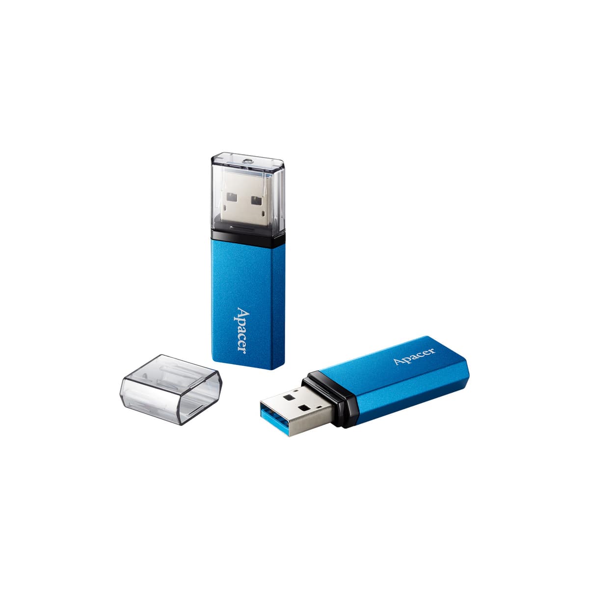 Флеш-пам`ять 128GB "Apacer" AH25C USB3.2 Gen1 blue №9496 — фото 3