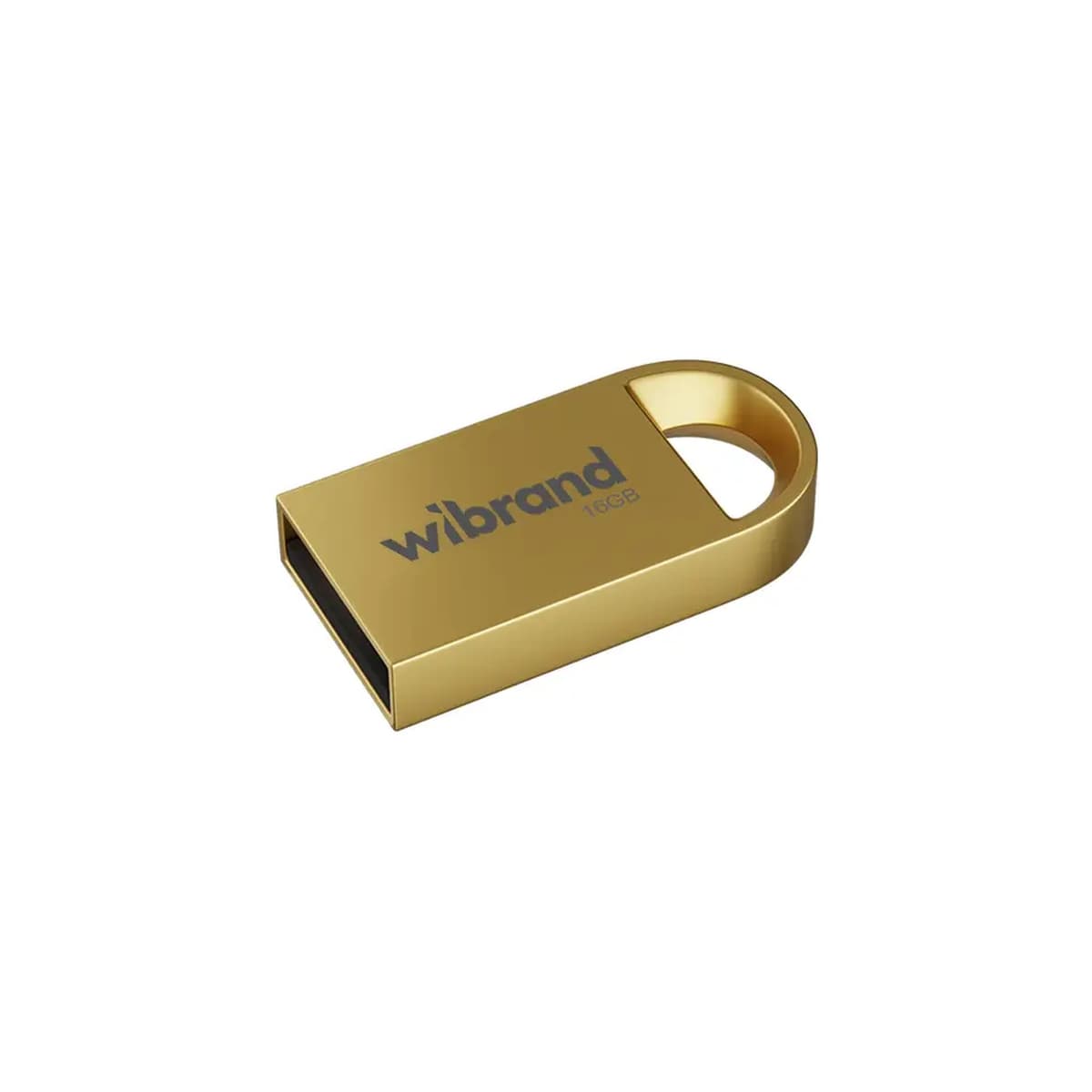 Флеш-пам`ять 16GB "Wibrand" Lynx USB2.0 gold №1250 — купити | Канцелярський Сад
