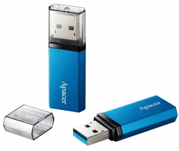 Флеш-пам`ять 32GB "Apacer" Gen 1 AH25C USB3.2 blue №9878 — фото 3