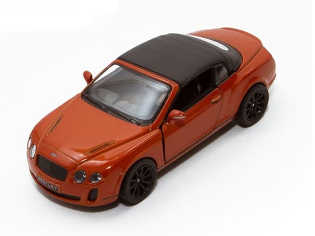 Машина мет."Kinsmart" Bentley Continental Supersports,в кор-ці,16х8,5х7,5см№KT-5353-W — купити | Канцелярський Сад