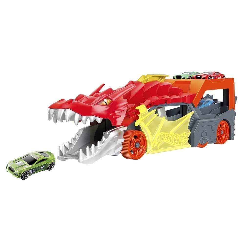 Вантажівка-транспортер "Паща дракона" №GTK42/Hot Wheels — купити | Канцелярський Сад