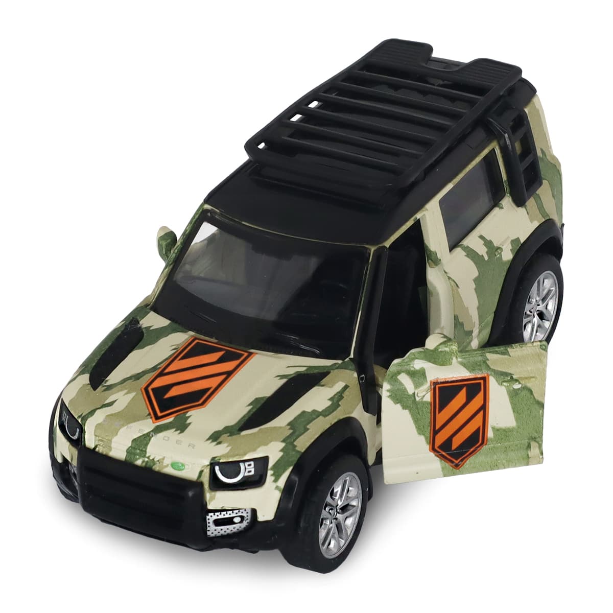 Автомодель "Шеврони Героїв" Land Rover Defender 110 3 ОШБр №250363M2/КіддіСвіт — фото 3