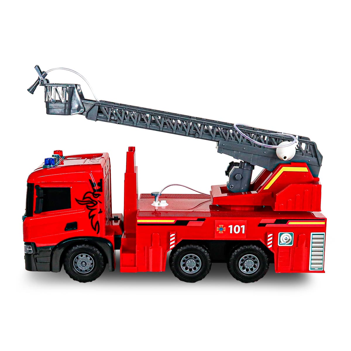Автомодель "Technodriver" SCANIA Пожежна машина (світло, звук) №5005KS/КіддіСвіт — фото 3