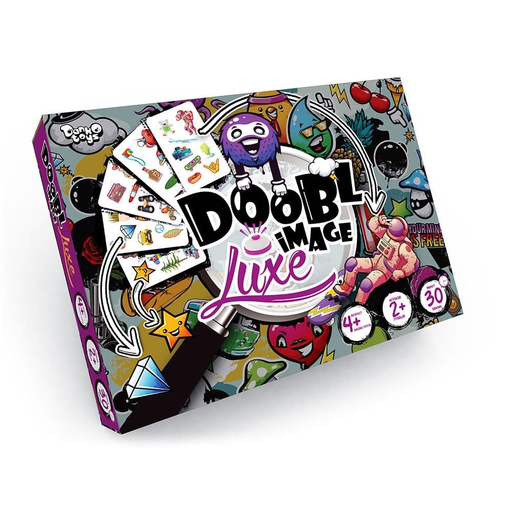 Гра "Doobl Image Luxe" №DBI-03-01/DankoToys — купити | Канцелярський Сад