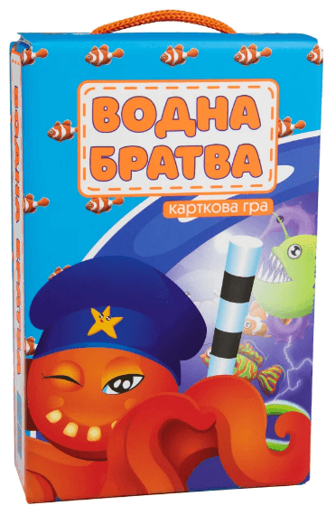 Гра "Водна братва" укр., №30284/Strateg — купити | Канцелярський Сад